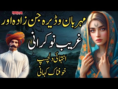 Merhan Wadera Jinzada Aur Ghareeb Nokrani | Intehai Dilchasp Khofnak Kahani