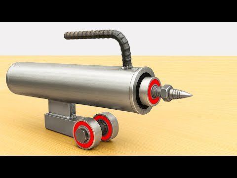 Even Scientist Archimedes Had to Learn From This 60 Year Old Welder's DIY Invention! DIY Tools