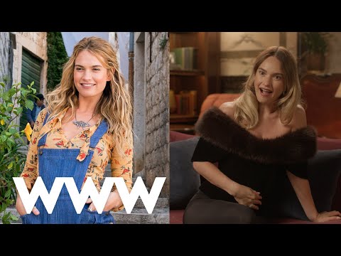 Lily James on Her Most Iconic Roles — From Cinderella to Pam & Tommy | Who What Wear