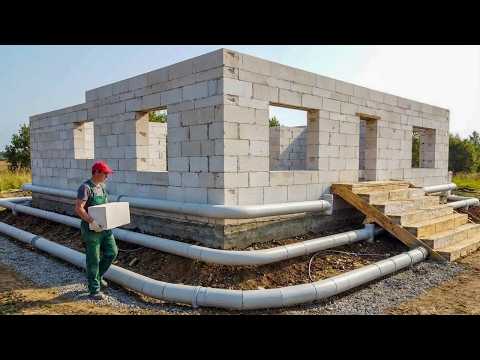 The Cheapest House in 15 Days. Full Construction Process