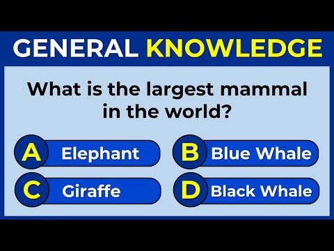50 General Knowledge Questions! How Good is Your General Knowledge? #challenge 3