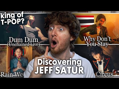 DISCOVERING JEFF SATUR! (Why Don't You Stay, Rain Wedding, Dum Dum, Circus | Reaction)