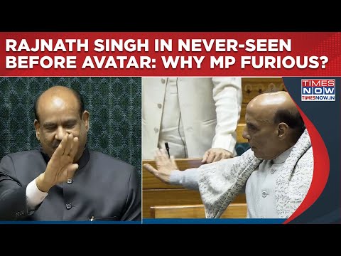 Watch Rajnath Singh In Never-Seen Before Angry Avatar In Lok Sabha, Calls Out Opposition MPs For...
