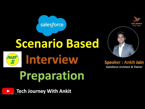 Part 3 - Salesforce Scenario Based Interview Question #salesforce   #salesforceinterviewquestions