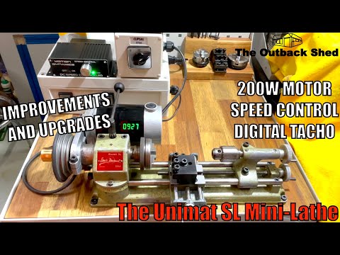 The Unimat SL Lathe Upgrades