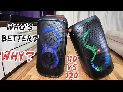 Is JBL Partybox 120 BETTER Than JBL Partybox 110?
