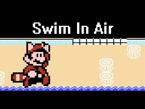 Super Mario Bros. 3: Swim In Air Via Oscillating Scroll Manipulation