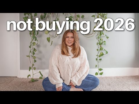 50 +Things I'm Not Buying in 2026 (to save money & waste less)