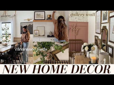 NEW HOME DECOR HAUL 2026 | HomeGoods Clearance Finds! | Vintage Gallery Wall