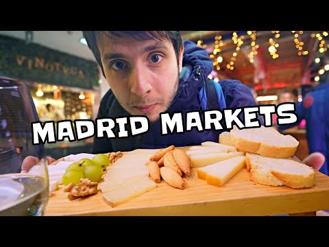 BEST Madrid Food Markets (and what to eat)! 🇪🇸