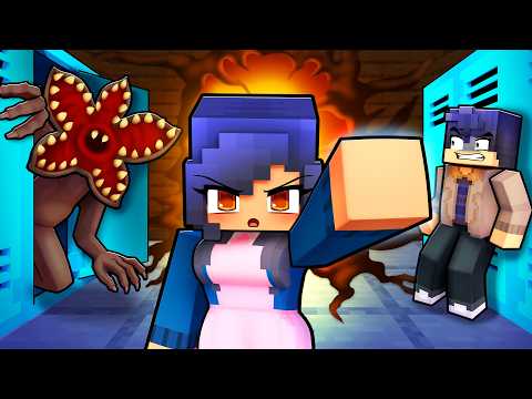 ONE GIRL at a STRANGER THINGS School!