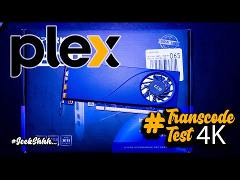 Intel A310 #Plex 4K Transcode Test #Arc #GPU