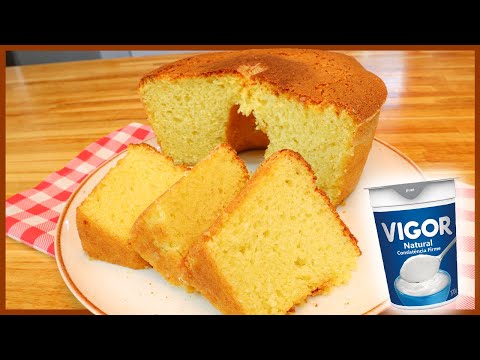 ESSE INGREDIENTE FAZ TODA DIFERENÇA NO BOLO - FOFINHO - DELICIOSO - FÁCIL - RÁPIDO - BOLO DE IOGURTE