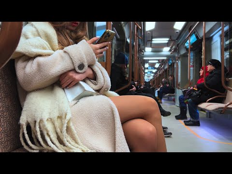 🔥 THIS WAS NOT SHOWN TUCKER CARLSON 🇷🇺 Real Russian METRO in Moscow! Is it true