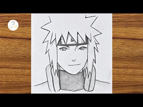 How to draw Minato Namikaze step by step || Easy anime drawing || Easy anime drawing for beginners