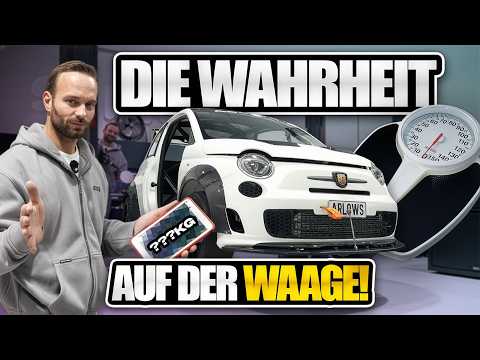 HÄLT sie oder KNALLT es?! 😳 Unsere Hebeanlage hebt den ABARTH zum ersten MAL!