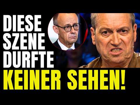 This scene was subsequently DELETED!? - When Dieter Nuhr says this, Maischberger turns as white a...