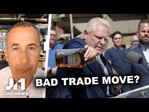 Trade war BACKFIRES?! Canada’s U.S. liquor ban sparks blowback
