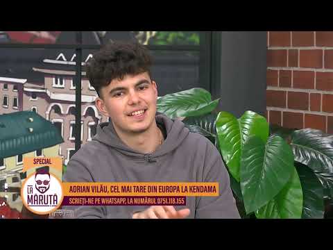 Adrian Vilău, cel mai tare din Europa la kendama