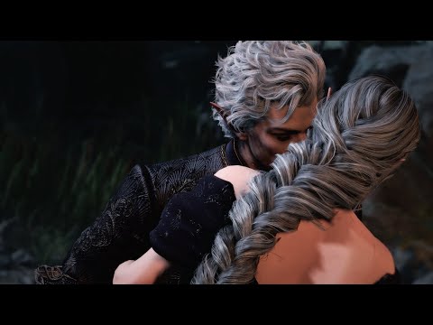 Using Wyll's New Kisses With Astarion | Baldur's Gate 3