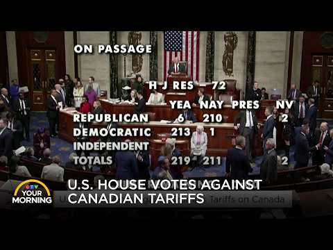House Votes Against Tariffs on Canada | Your Morning
