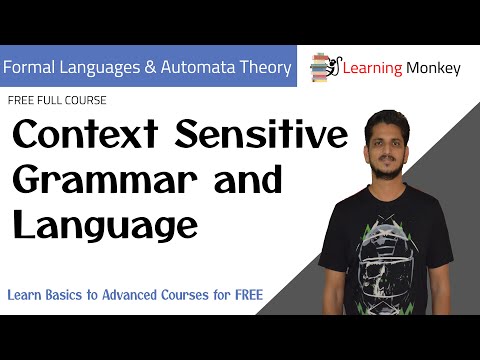 Context Sensitive Grammar and Language || Lesson 79 || Finite Automata || Learning Monkey ||