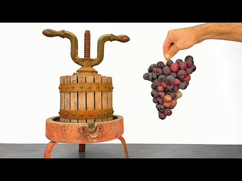 When Rust Meets Determination – Grape Press Restoration