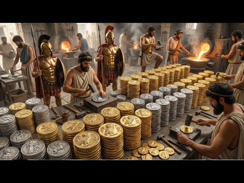 Inside the Ancient Drachma Mint: How Greece Made Its Silver Coins (Full Process)