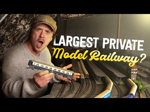 Is this the BIGGEST private MODEL RAILWAY ???????