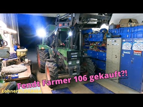 LohnerVLOG#464 Fendt Farmer 106 gesichtet I Xylon 524: Bremse undicht, 100% Sperrdifferenzial defekt