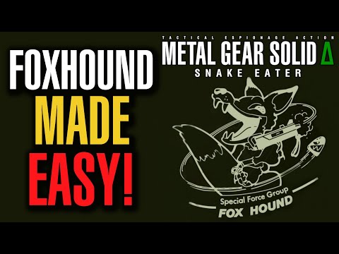 The ULTIMATE Foxhound Rank Guide | Metal Gear Solid Delta: Snake Eater