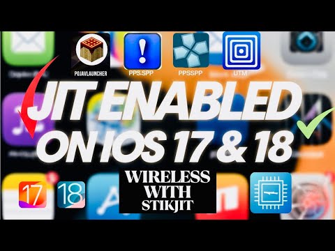 How to Enable JIT on iOS 18 Wirelessly(No PC) | Enable JIT on iPhone & iPad Easily with StikJIT 2025