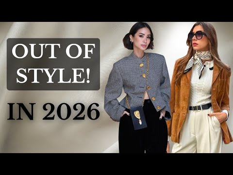 What's REALLY OUT and What's IN for 2026 Fashion Trends?