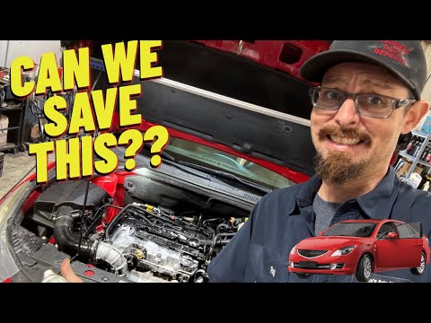 What Happened to this ENGINE! Towed In NO OIL! 