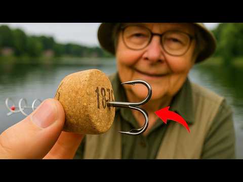 A 65 Year Old Fisherman's DIY Idea Shocked Fishermen! Treble Hook in Cork