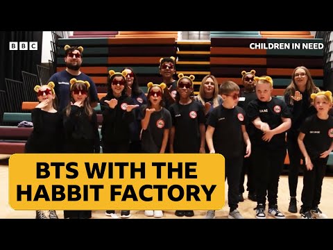 The Habbit Factory records vocals for Pudsey and the Thread of Hope