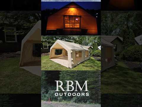 BIGGEST INFLATABLE LUXURY TENT! #camping #outdoors #tent