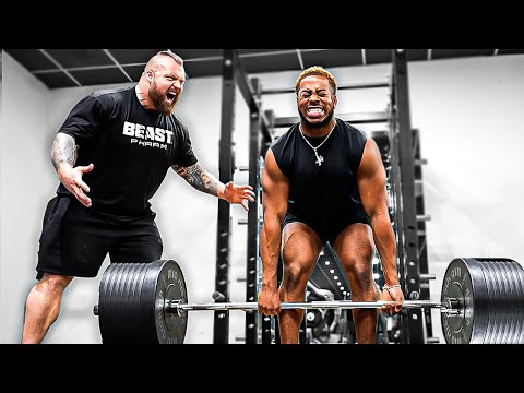 EDDIE HALL GIVES ME HIS 500KG DEADLIFT SECRETS...