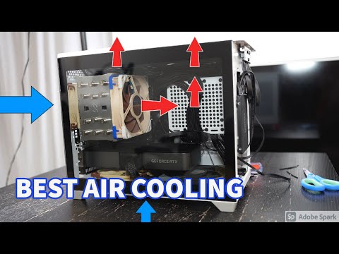 NR200 Build - Best Air Cooling Setup w/ Tempered Glass (no compromises!)