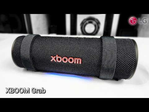 Unboxing (desenbalando) LG XBOOM Grab
