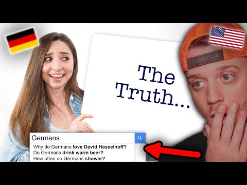 Answering the MOST SEARCHED questions about GERMANS! (American Reacts)
