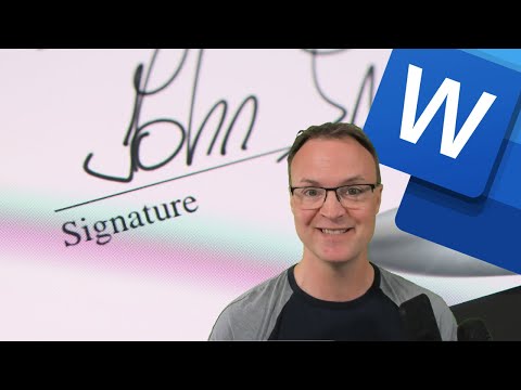 How to Create a Reusable Digital Signature in Microsoft Word