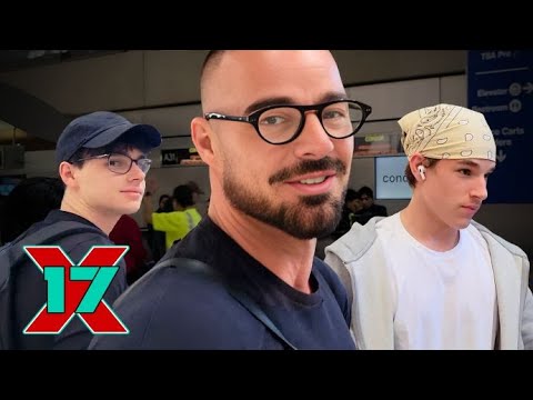 Ricky Martin Jets Out Of LAX With Sons Valentino And Matteo, Expresses Support For Jimmy Kimmel