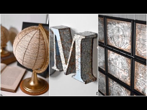 География в декоре - как использовать карты и глобусы в интерьере