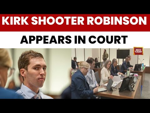 Charlie Kirk Shooting Court Hearing: Alleged Shooter Tyler Robinson Makes Court Appereance | US News