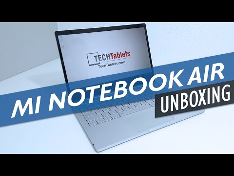 Xiaomi Mi Notebook Air Unboxing,  In-Depth First Look & Impressions (English)