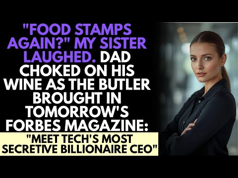 "During The Family Dinner, Sister Said 'Still Using Food Stamps?'—Then My Forbes Cover Dropped"