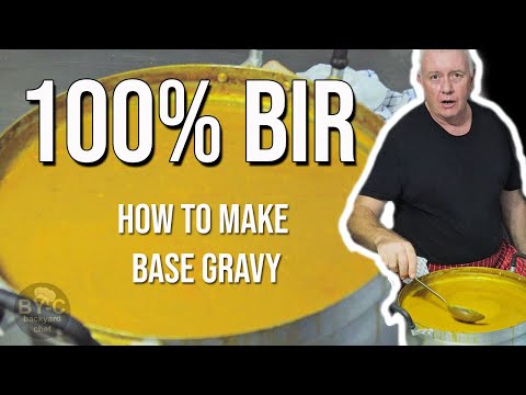 Base Gravy BIR 100% How to make Base Gravy BIR - Indian Restaurant 100% BIR