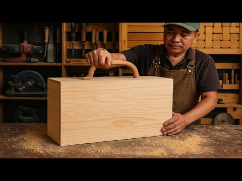 The Secret Hidden Inside This Wooden Box // Unlimited Creative Woodworking