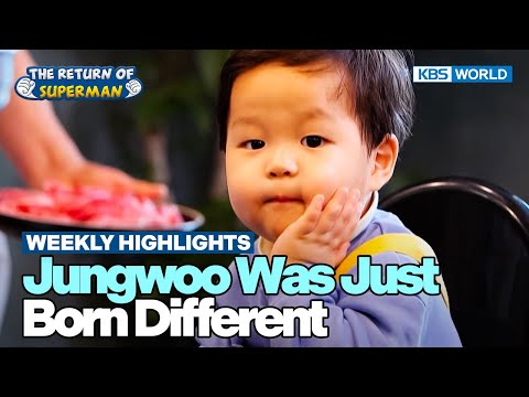 [Weekly Highlights] Nothing Can Stop Jungwoo🤣 [The Return of Superman] | KBS WORLD TV 250504